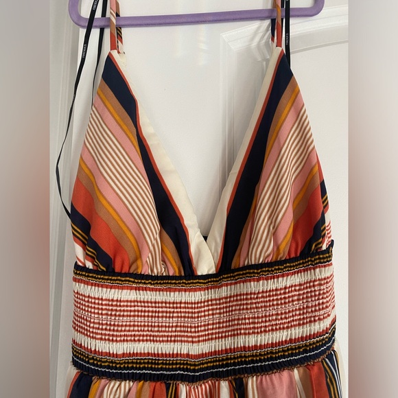 Stripped multi color jumpsuit - Picture 6 of 10